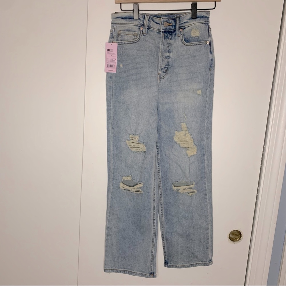 Wild Fable Highest Rise Straight light wash jeans